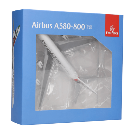 Herpa Wings Flugzeugmodell Emirates Airbus A380 (1:500)